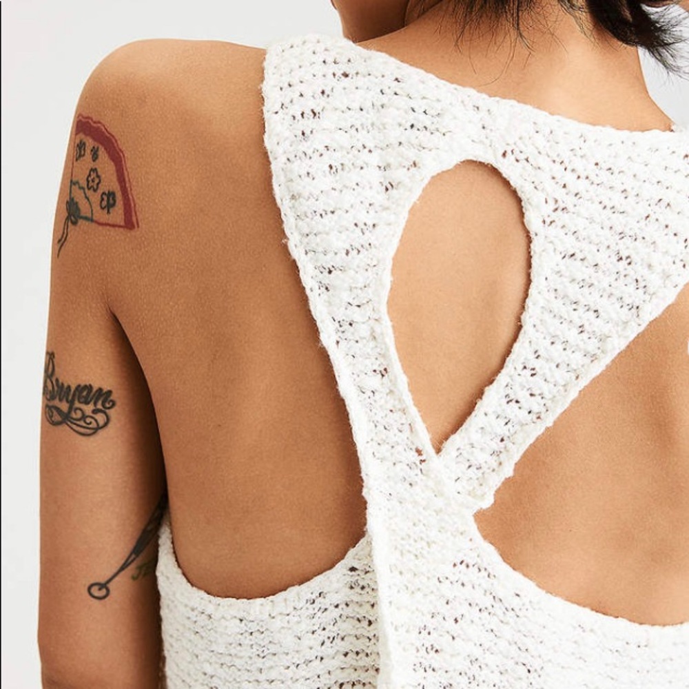 American Eagle Knit Open Back Tank 🌿
